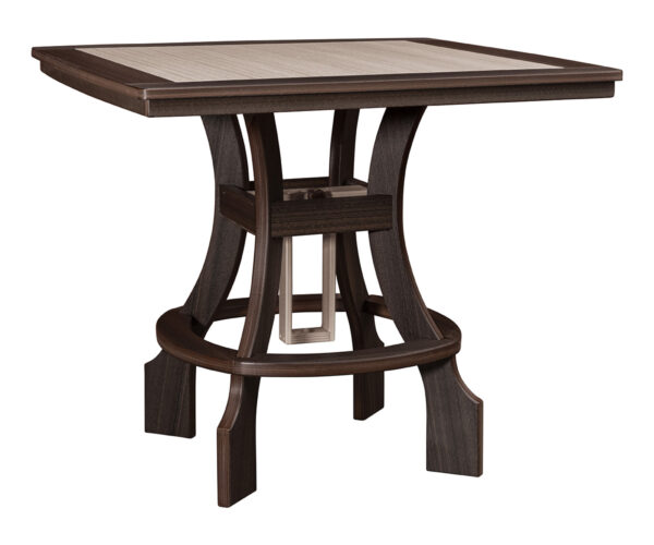 Lori Bar Table with Border - 49x49