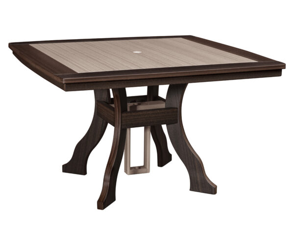 Lori Dining Table with Border - 49x49