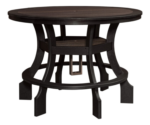 Charity Bar Table with Border - 60"