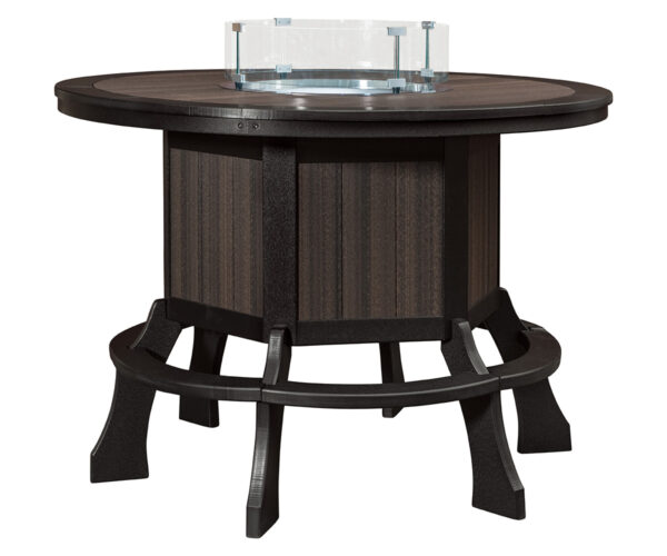 Jade Bar Table with Fire Ring - 60"