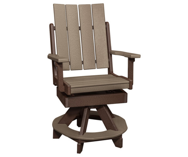 Brandon Swivel Rocker Counter Chair