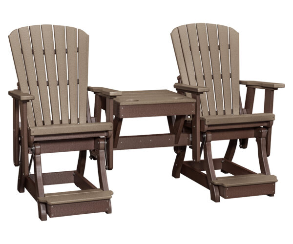 Fan Back Balcony Glider Combo