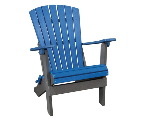 Fan Back Folding Adirondack Chair