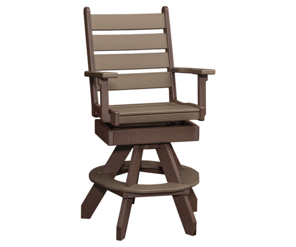 Josey Swivel Rocker Bar Chair