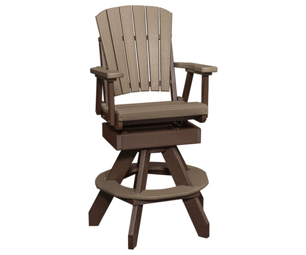 Micah Swivel Rocker Bar Chair