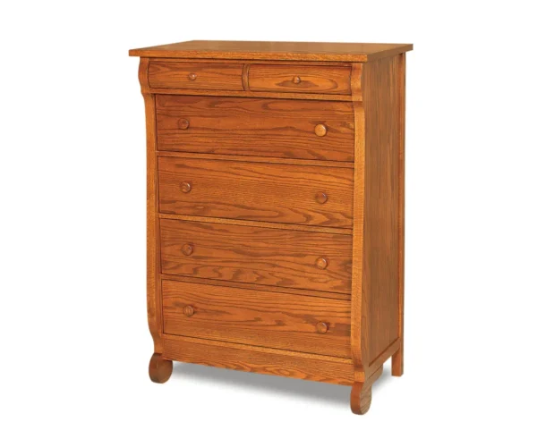 Old Classic Sleigh 6 Drawer Chest