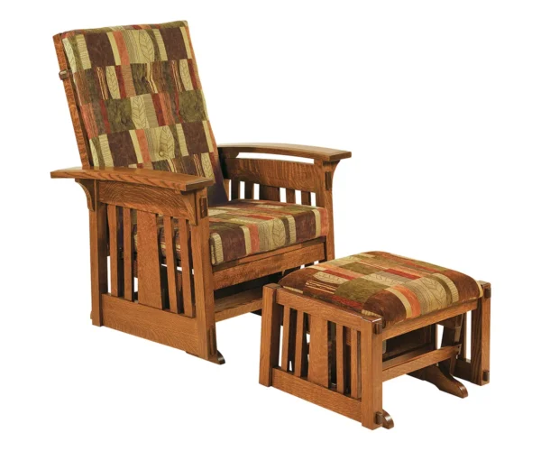 McCoy Glider with Ottoman