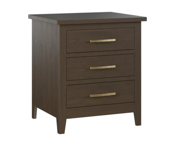 Lakeside 3 Drawer Nightstand