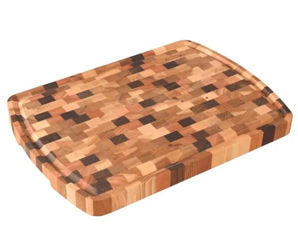 Cutting Board With Blood Groove - 17"W