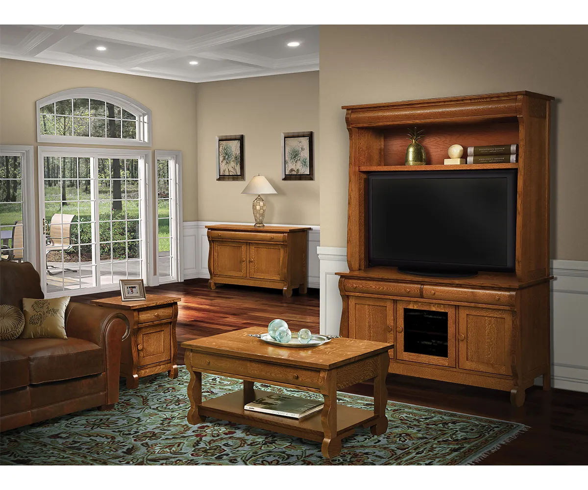 Old Classic Sleigh Living Room Collection - Image 2