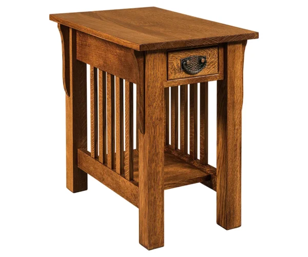 Bow Arm Mission End Table