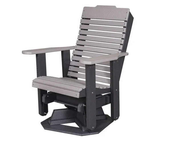 High Back Curve Back Swivel Glider