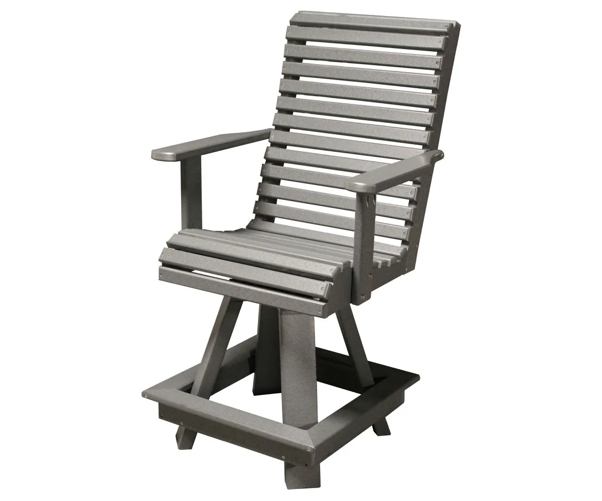 Rollback Swivel Counter Chair - 20"