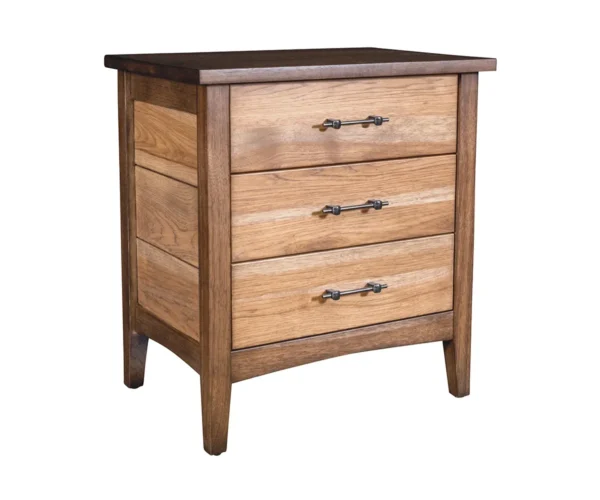 Phoenix 3 Drawer Nightstand