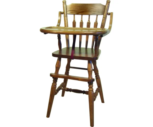 58 Plain Back High Chair