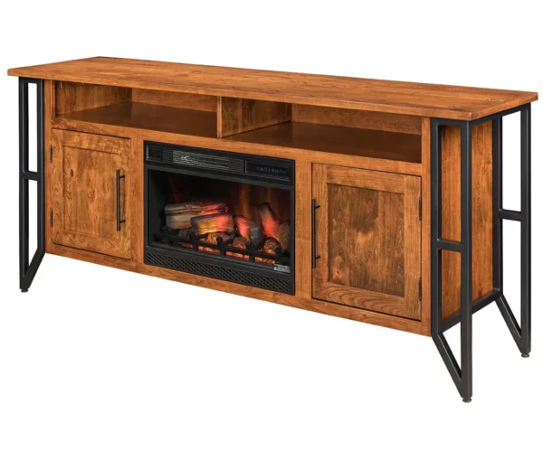 Naples Fireplace Entertainment Center - 78¼"W