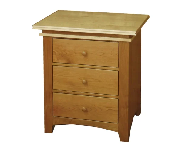 Maple Creek 3 Drawer Nightstand