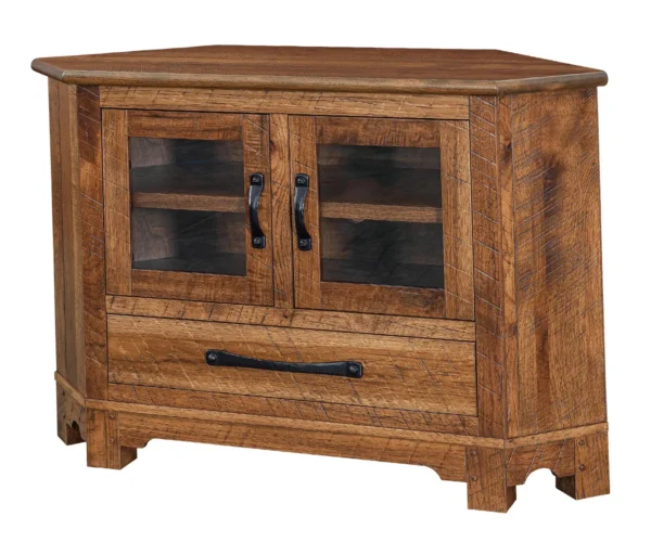 Farmhouse Corner Cabinet - 51"W
