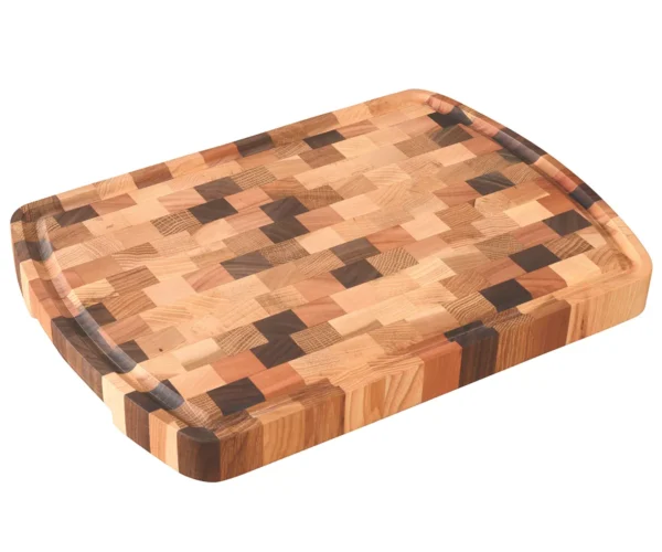 Cutting Board With Blood Groove - 14"W