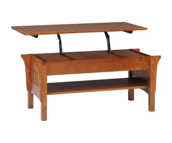 Mission Coffee Table With Lift Top